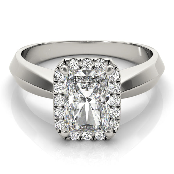 Emerald Cut Engagement Ring M84733-10X8