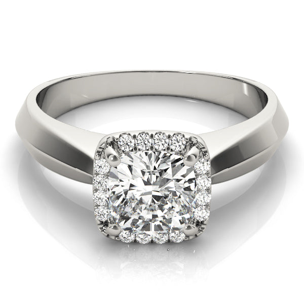 Cushion Engagement Ring M84734-5.5