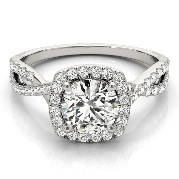 Round Engagement Ring M84747