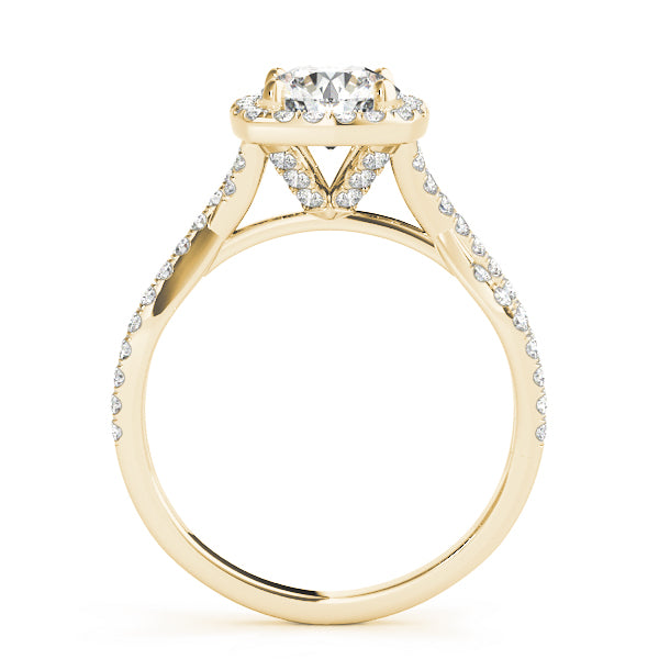 Round Engagement Ring M84747