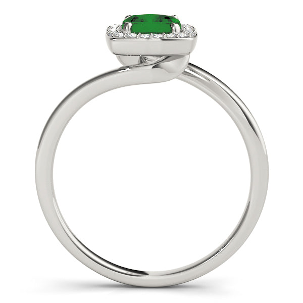 Emerald Cut Engagement Ring M84762