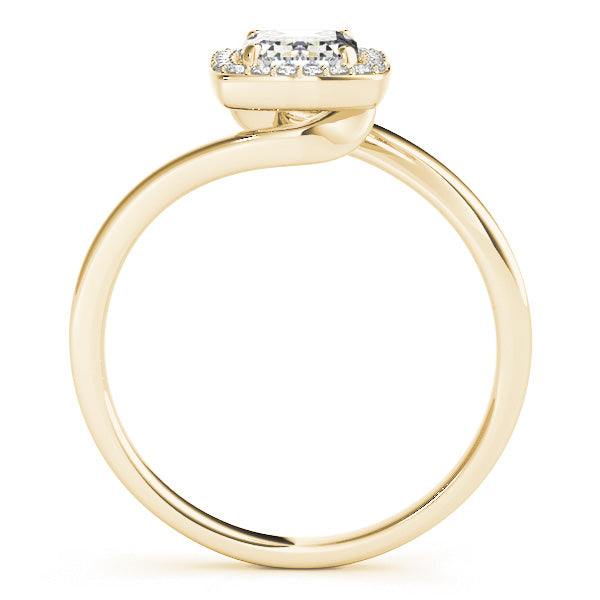 Emerald Cut Engagement Ring M84762