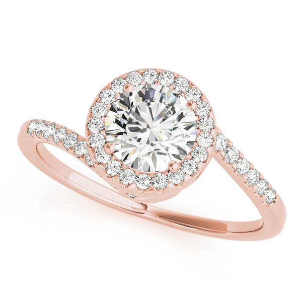 Round Engagement Ring M84766-1/2