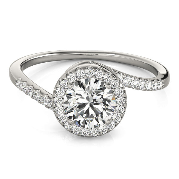 Round Engagement Ring M84766-1/2