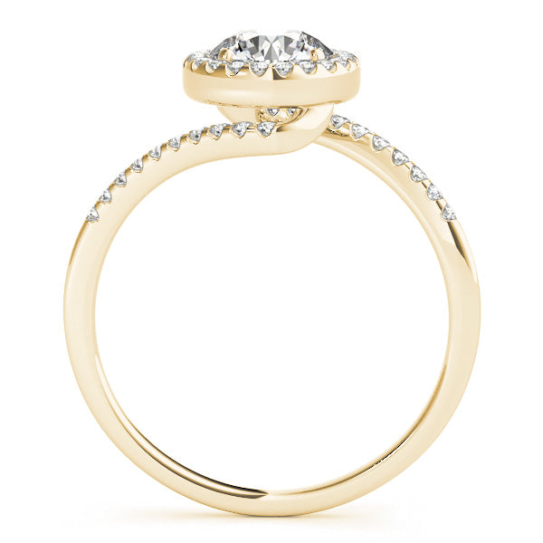Round Engagement Ring M84766-1/2