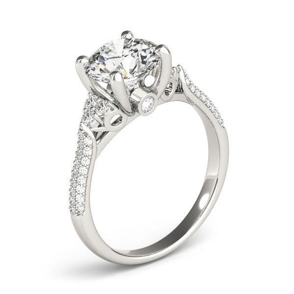 Round Engagement Ring M84814
