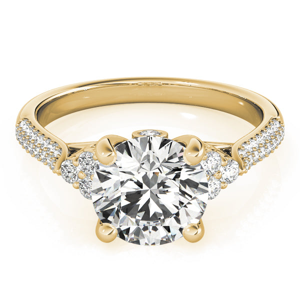 Round Engagement Ring M84814