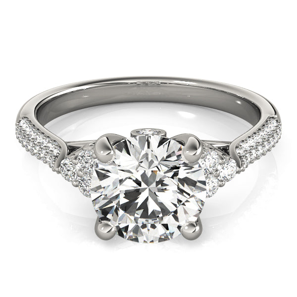 Round Engagement Ring M84814