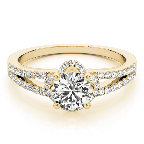 Round Engagement Ring M84818