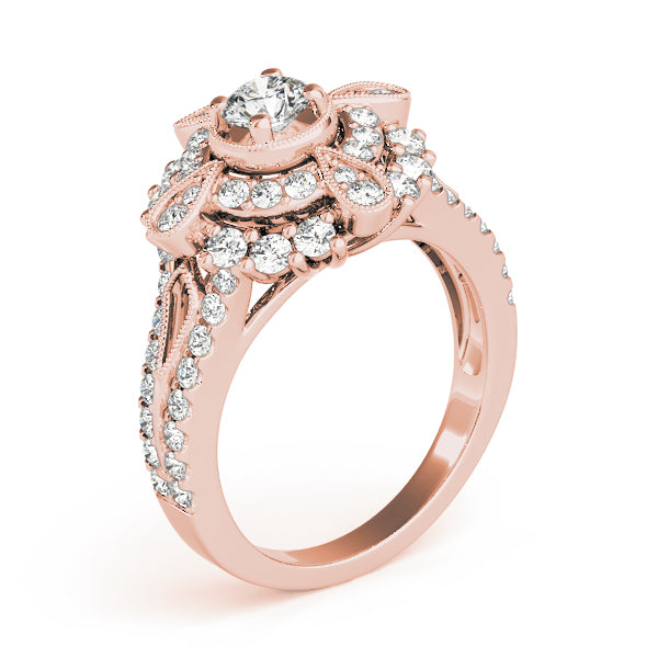 Round Engagement Ring M84819