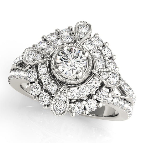 Round Engagement Ring M84819