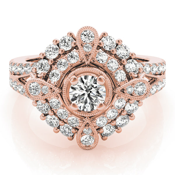 Round Engagement Ring M84819