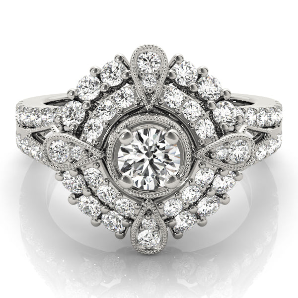 Round Engagement Ring M84819
