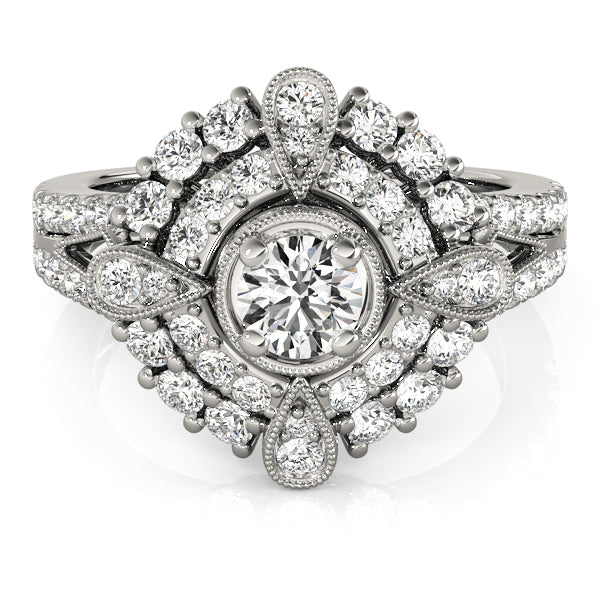 Round Engagement Ring M84819