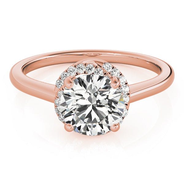 Round Engagement Ring M84820