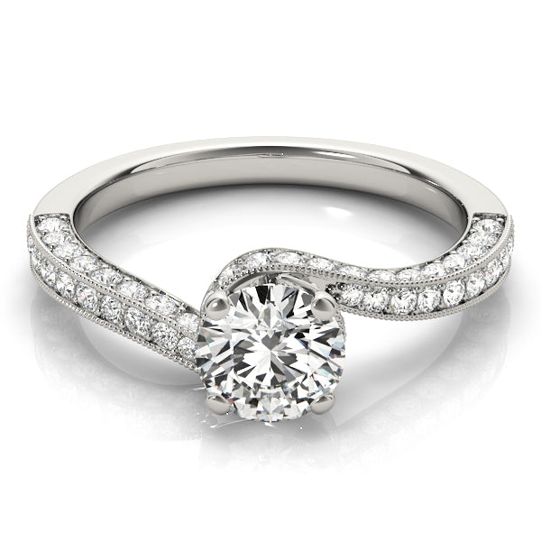 Round Engagement Ring M84821