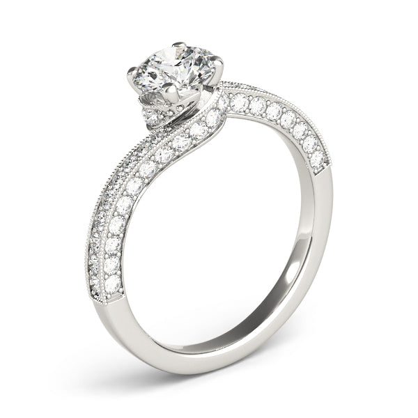 Round Engagement Ring M84821