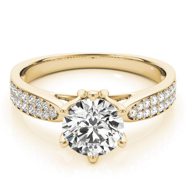Round Engagement Ring M84826