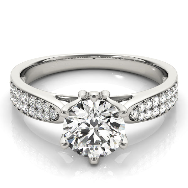 Round Engagement Ring M84826
