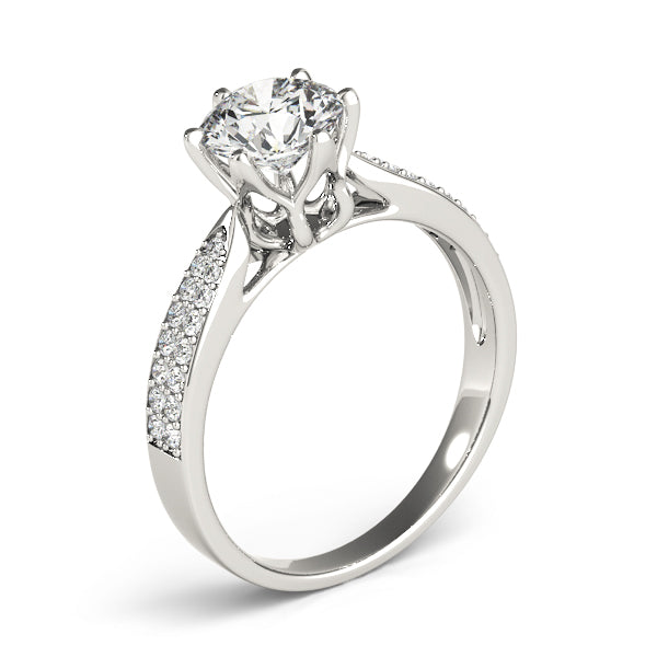 Round Engagement Ring M84826