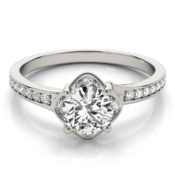 Round Engagement Ring M84827