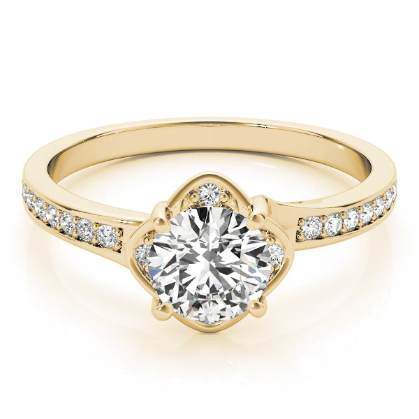 Round Engagement Ring M84827