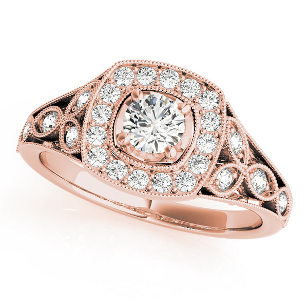 Round Engagement Ring M84830