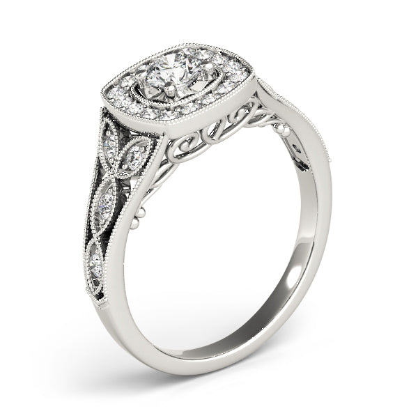 Round Engagement Ring M84830