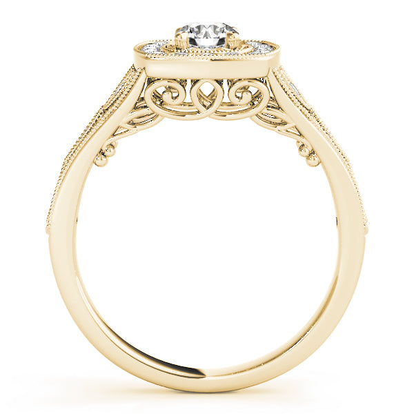 Round Engagement Ring M84830
