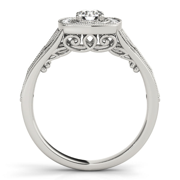 Round Engagement Ring M84830
