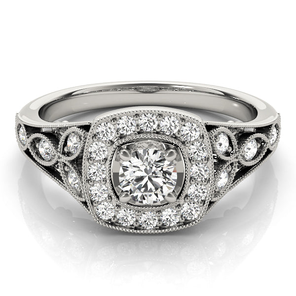Round Engagement Ring M84830