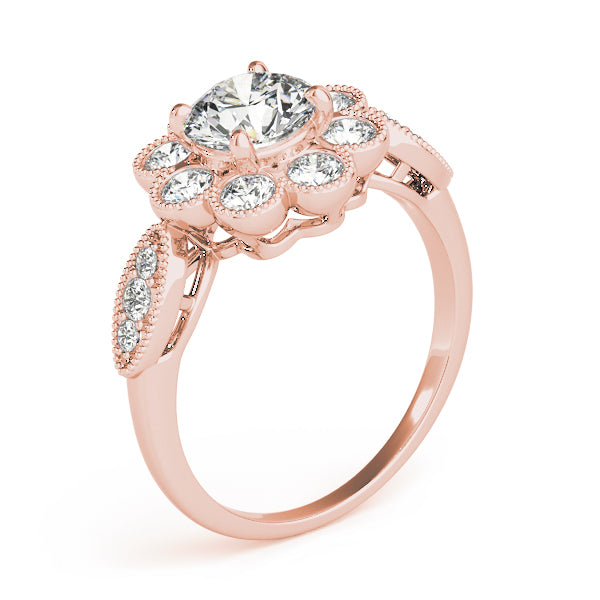 Round Engagement Ring M84841