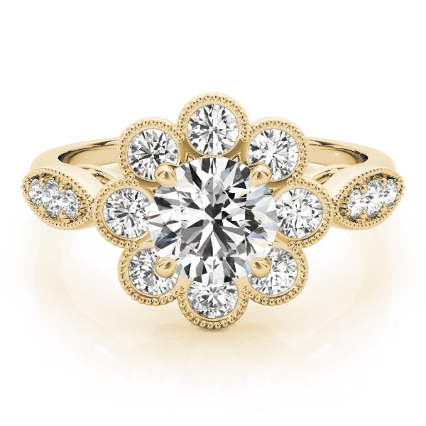 Round Engagement Ring M84841