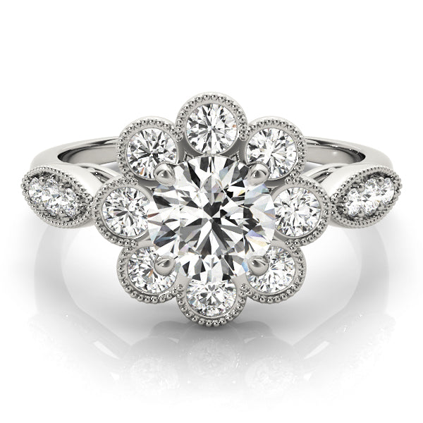 Round Engagement Ring M84841