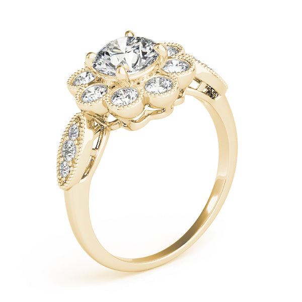 Round Engagement Ring M84841