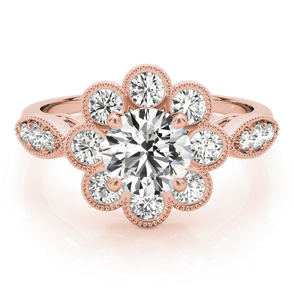 Round Engagement Ring M84841
