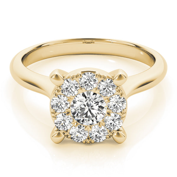 Round Engagement Ring M84850-A
