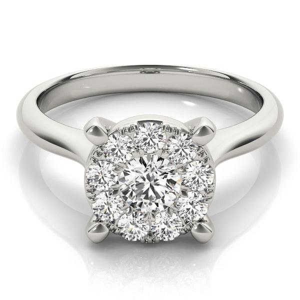 Round Engagement Ring M84850-A