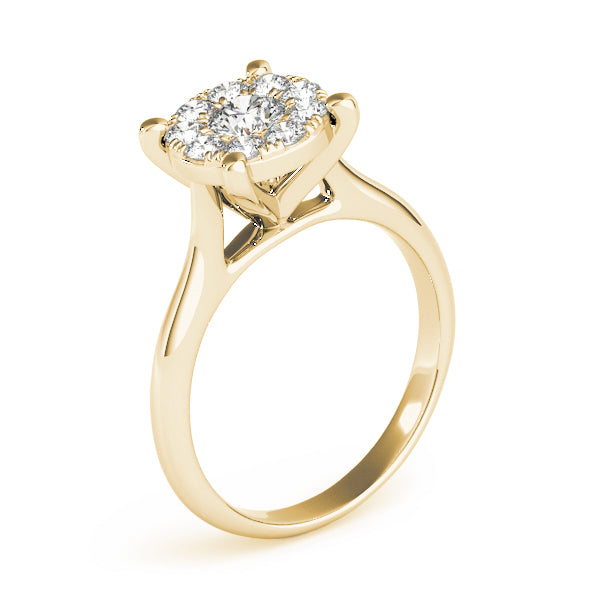 Round Engagement Ring M84850-A