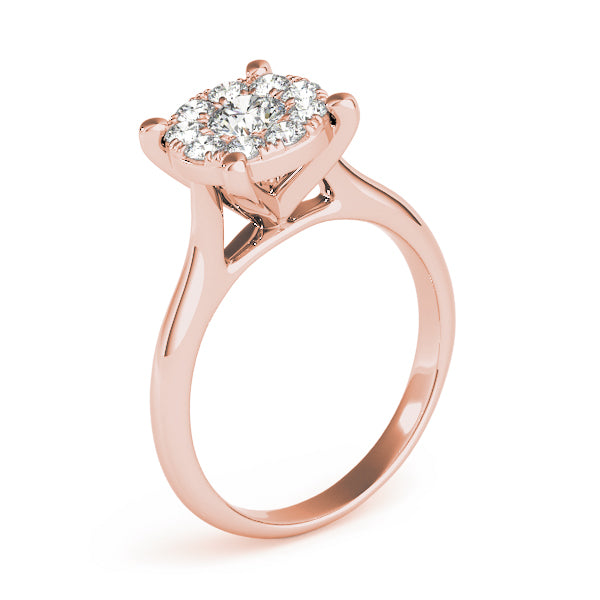 Round Engagement Ring M84850-C