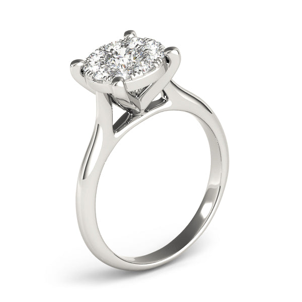 Round Engagement Ring M84850-A