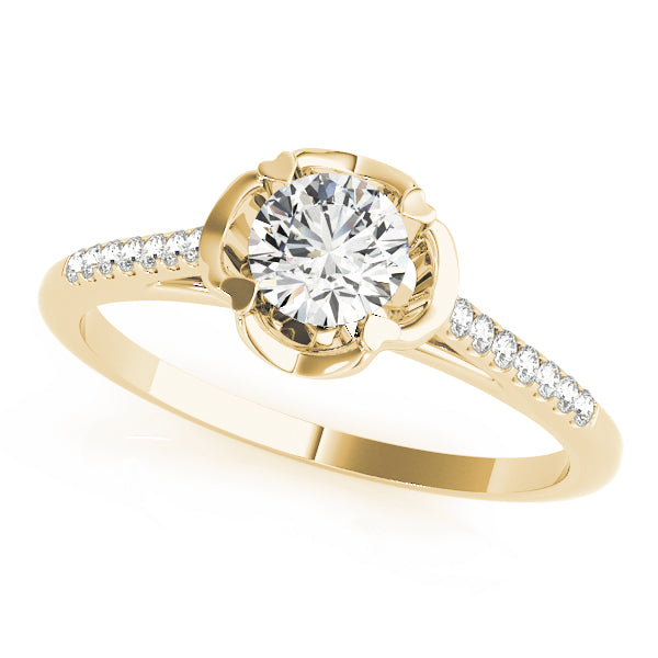 Round Engagement Ring M84878