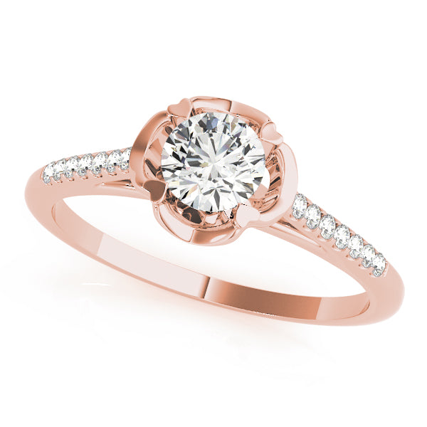 Round Engagement Ring M84878