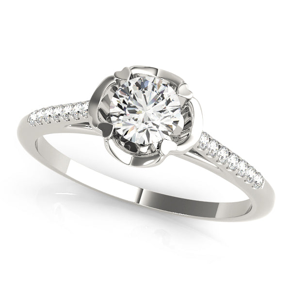 Round Engagement Ring M84878