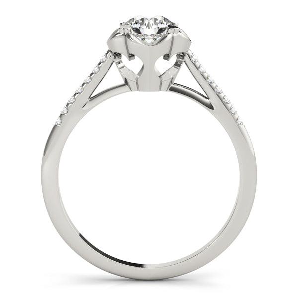 Round Engagement Ring M84878