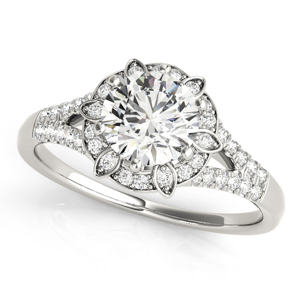 Round Engagement Ring M84882
