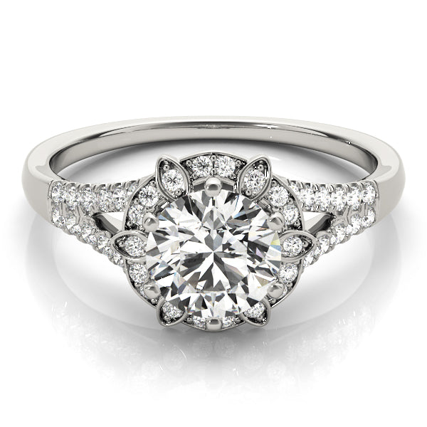 Round Engagement Ring M84882