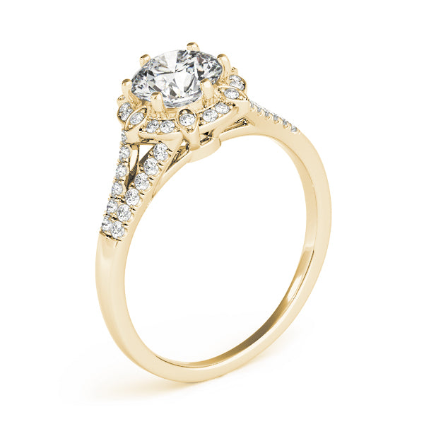 Round Engagement Ring M84882
