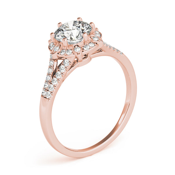 Round Engagement Ring M84882