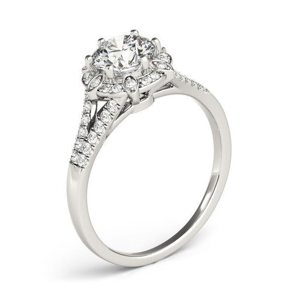 Round Engagement Ring M84882